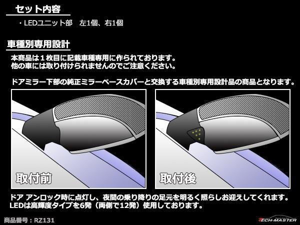 VW ゴルフ6/カブリオレ/トゥーラン LEDウェルカムライト RZ131_画像2