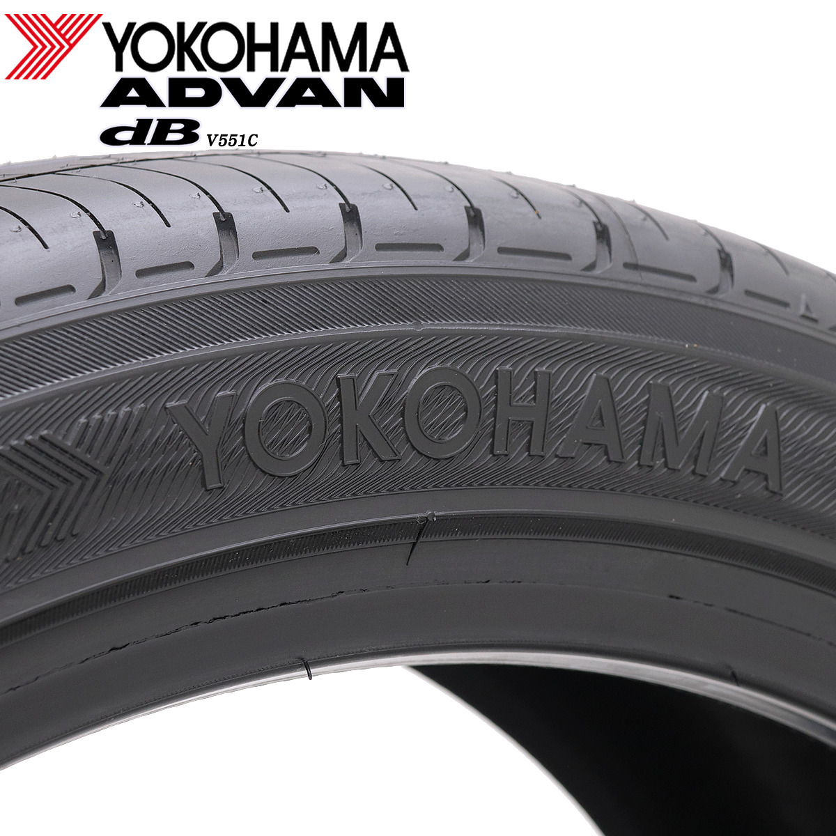 22～23年製 新品4本価格 会社宛 送料無料 245/40R18 93W 夏 ヨコハマ ADVAN dB V551C インプレッサ クラウン レクサス アウディ NO,FK956_画像3