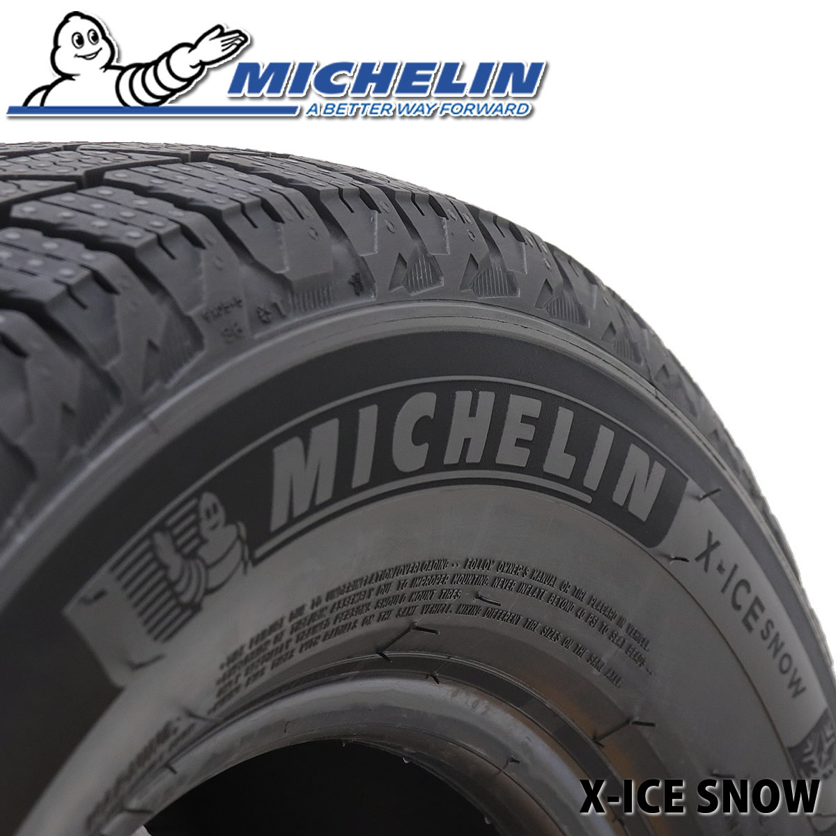 2022年製 新品 1本価格 会社宛 送料無料 195/60R16 89H 冬 ミシュラン X-ICE SNOW プリウス ウィッシュ セレナ ラフェスタ 特価 NO,MC1612_画像3