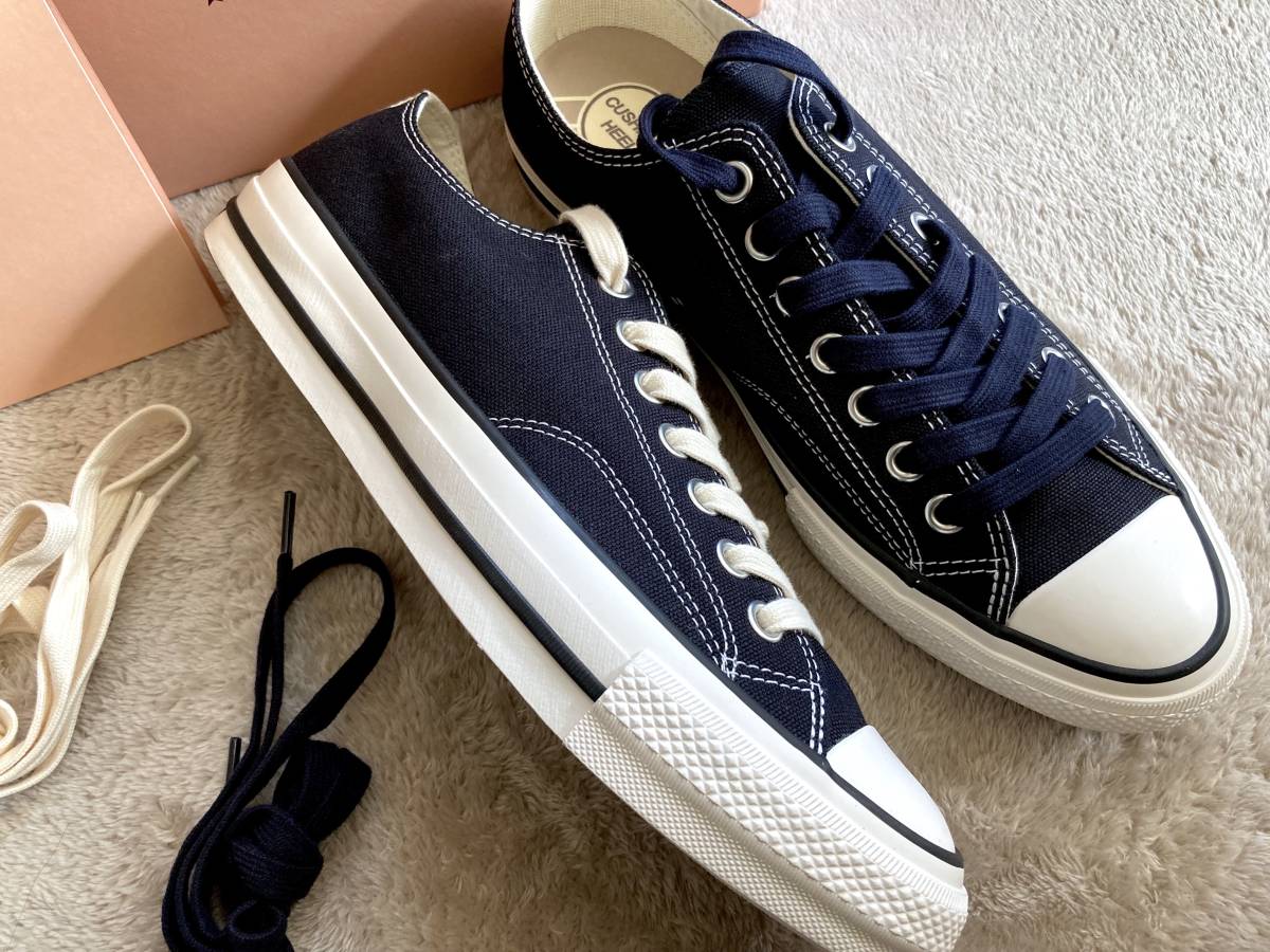 新品★ CONVERSE ADDICT / CHUCK TAYLOR CANVAS OX / NAVY / 9.5 / 28cm / コンバース アディクト チャックテイラー スニーカー シューズ_画像2