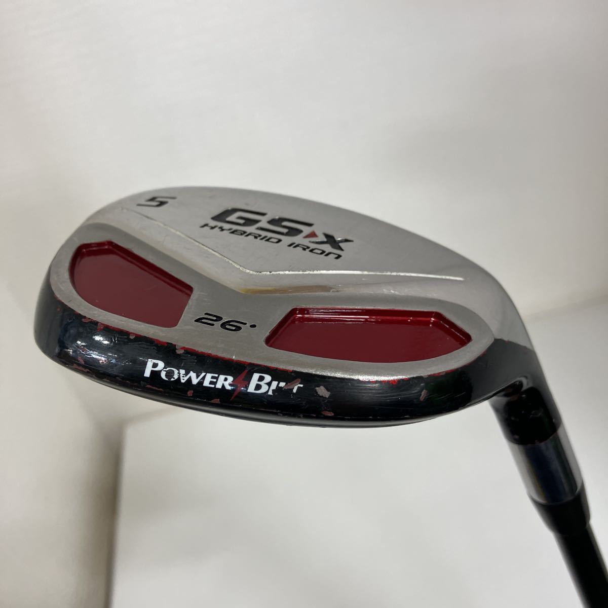 POWER BILT パワービルト GSX HYBRID IRON U5 26°_画像1