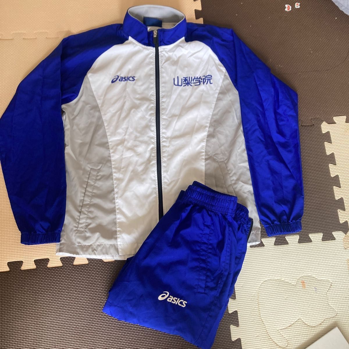 山梨学院陸上部ウインドブレーカー上下 サイズM