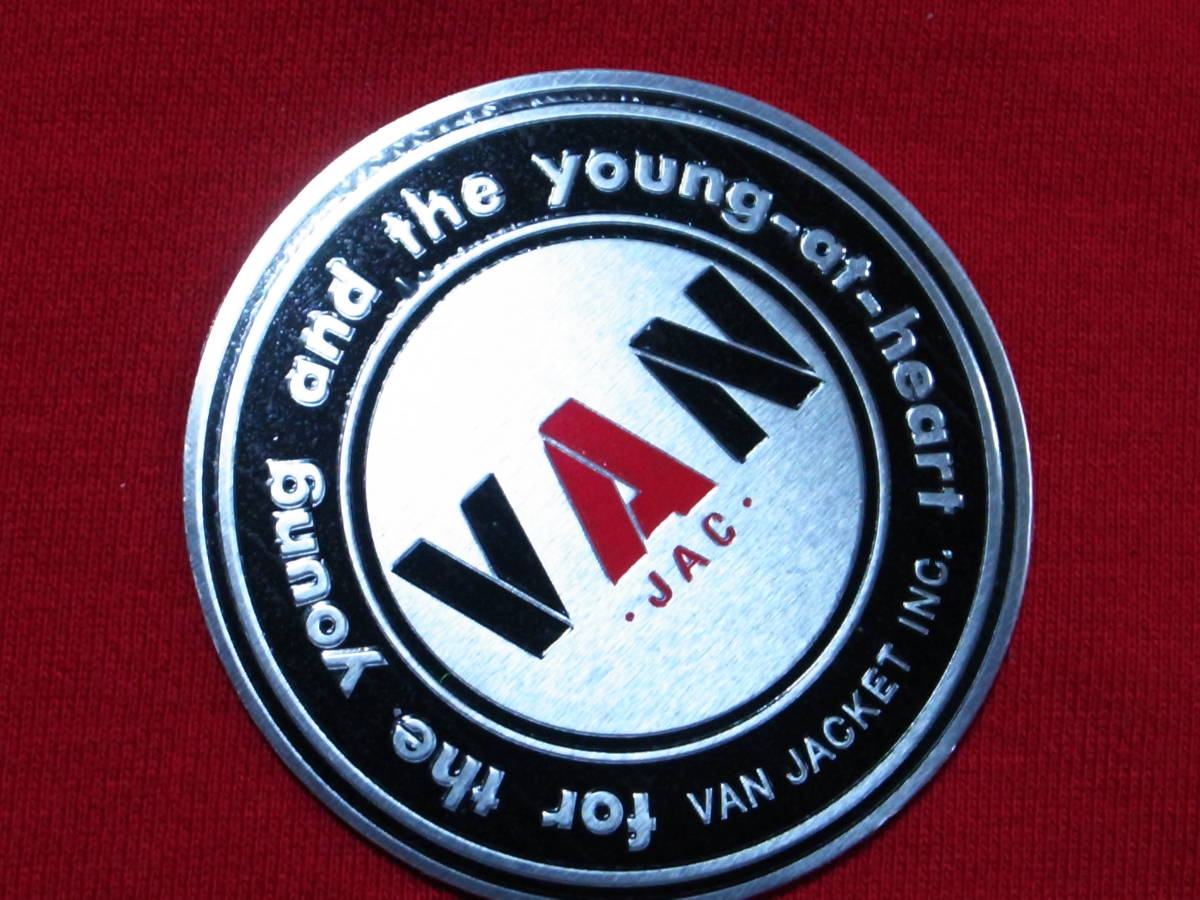 VAN JAC ヴァンヂャケット 丸VAN アルミステッカー VAN JACKET VAN JAC ヴァンヂャケット 丸VAN アルミステッカー VAN JACKET