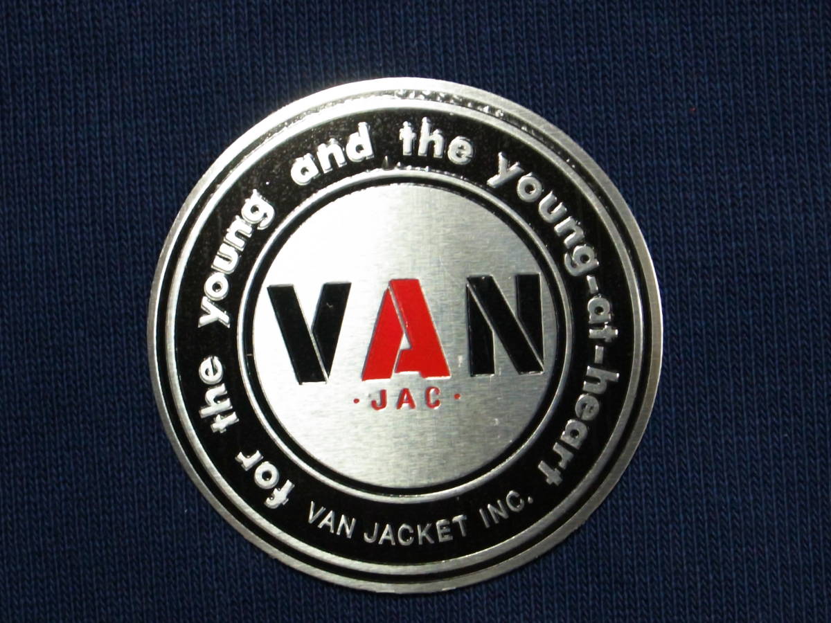 VAN JAC ヴァンヂャケット 丸VAN アルミステッカー VAN JACKET VAN JAC ヴァンヂャケット 丸VAN アルミステッカー VAN JACKET