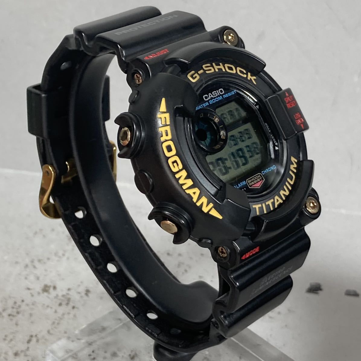 美品 G-SHOCK DW-8201NT-1JR FROGMAN 7th フロッグマン 7周年記念限定