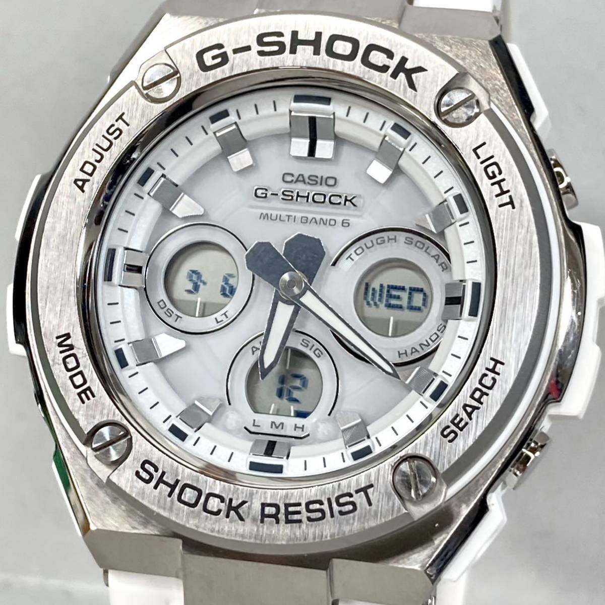 未使用同様 極美品 G-SHOCK GST-W310-7AJF G-STEEL/Gスチール タフ