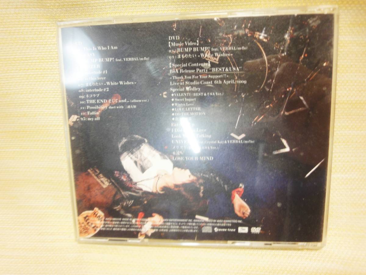 BoA IDENTITY CD DVD 2枚組 初回盤_画像4