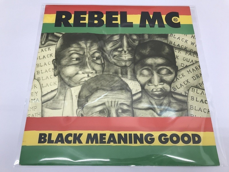 CG192 Rebel MC / Black Meaning Good WANTX 47 【LP レコード】 502_画像1