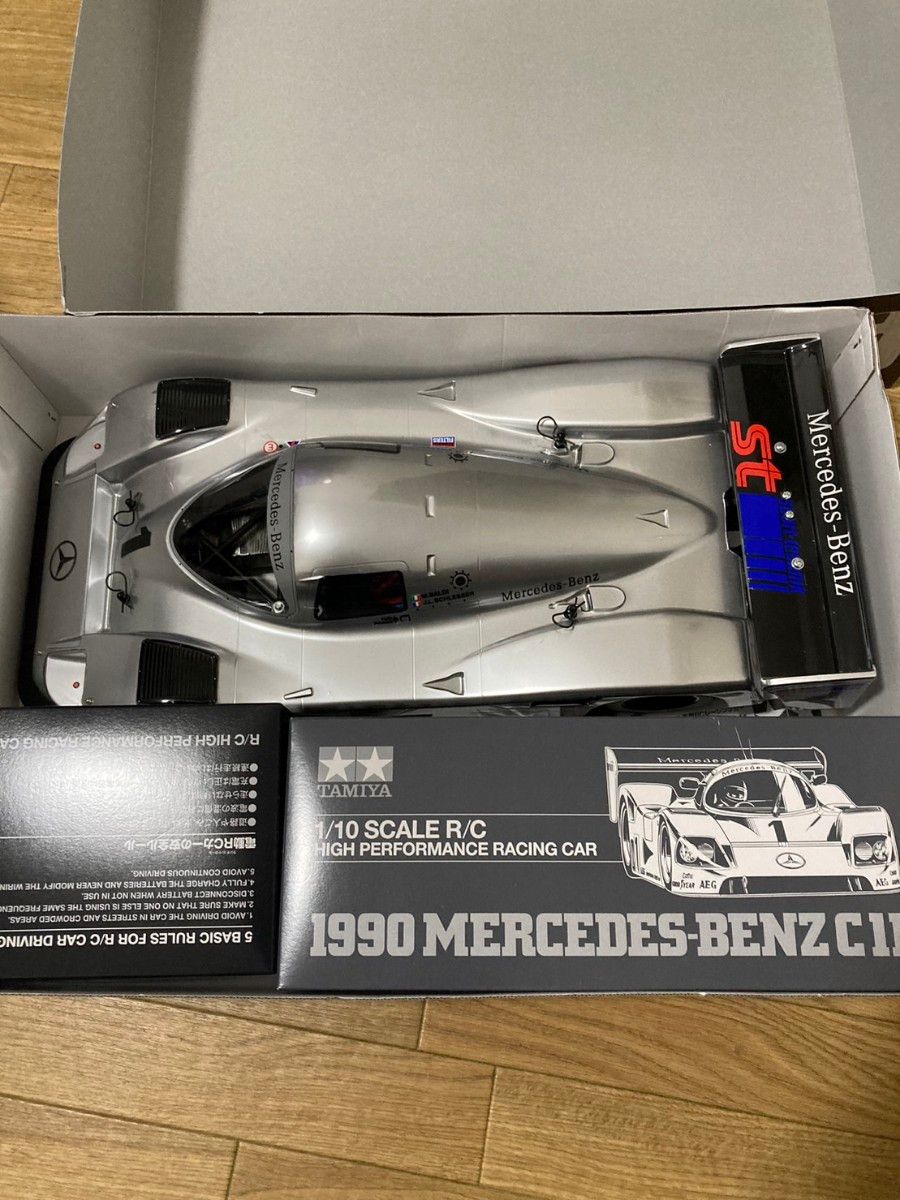 タミヤ 1990 メルセデス・ベンツ C11 再販 メカ付き未走行品 タミヤ 1990 メルセデス・ベンツ C11 再販 メカ付き未走行品