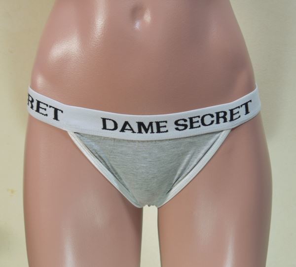 DAME SECRET スポーツ ショーツ 灰色 Sサイズ ビキニ スポーツ ジム アスリート トレーニング 下着_画像1