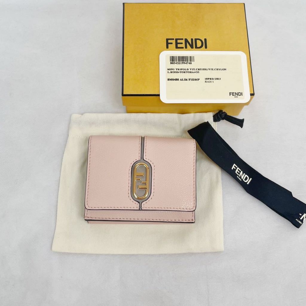 人気ブランドを オーロック フェンディ 三つ折り財布 FENDI ミニ財布