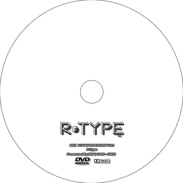 【MSX】 R-TYPE アールタイプ【攻略DVD】_画像1