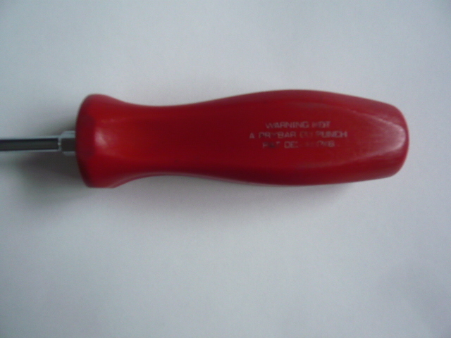 *Snap-on* Snap-on * old Logo * hard grip *SDDP31*NO.1* plus screwdriver * red * bolster attaching * rare *