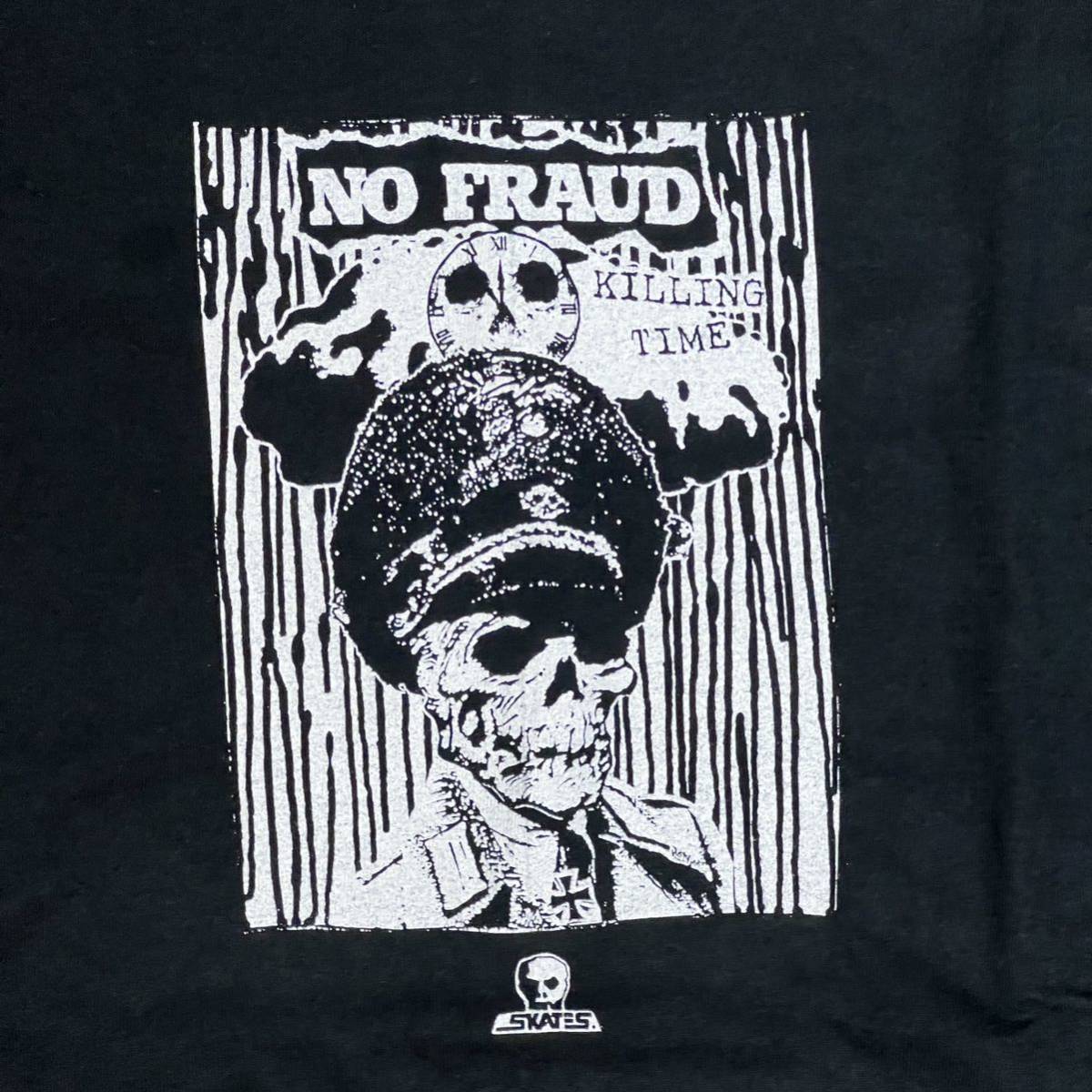 90s skullskates Tシャツ スケート　skate アメリカ製　USA製　madeinUSA スカルスケーツ　フルーツボディ