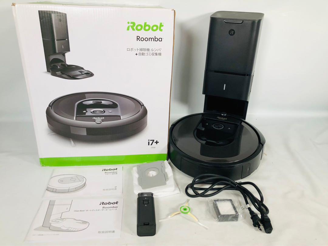 おトク】 【動作良好】iRobot i7+ i7プラス ルンバ ロボットタイプ