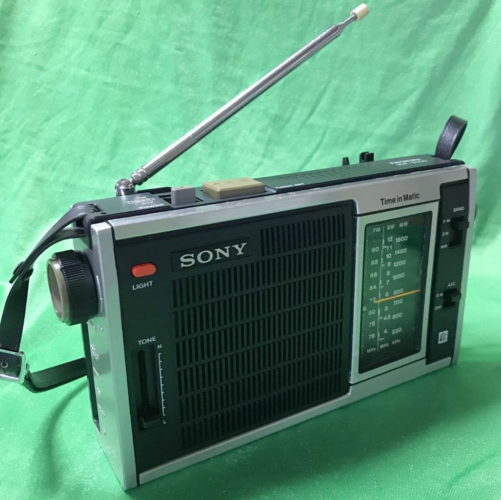 SONY　ソニー　『ICF-5350』FM/SW/MWラジオ　昭和レトロ　【訳あり、、、ジャンク品】_画像1
