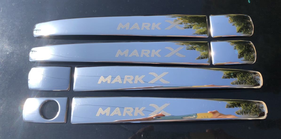 マークX 130系 MARKX ドアハンドルガーニッシュ【5d】_画像5