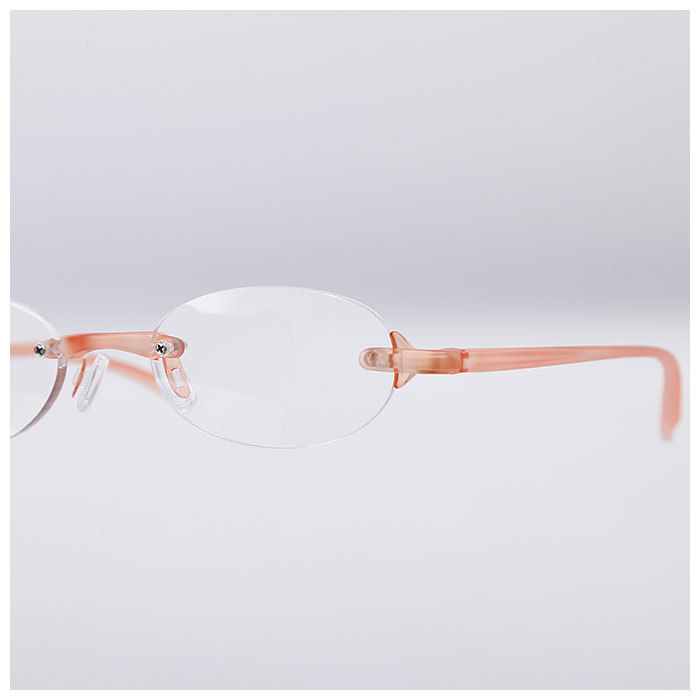 * 4230. mat gray * frequency 2.00 farsighted glasses stylish lady's mail order for women two-point light weight light borderless none leading glass sinia