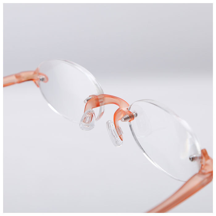 * 4230. mat gray * frequency 2.00 farsighted glasses stylish lady's mail order for women two-point light weight light borderless none leading glass sinia