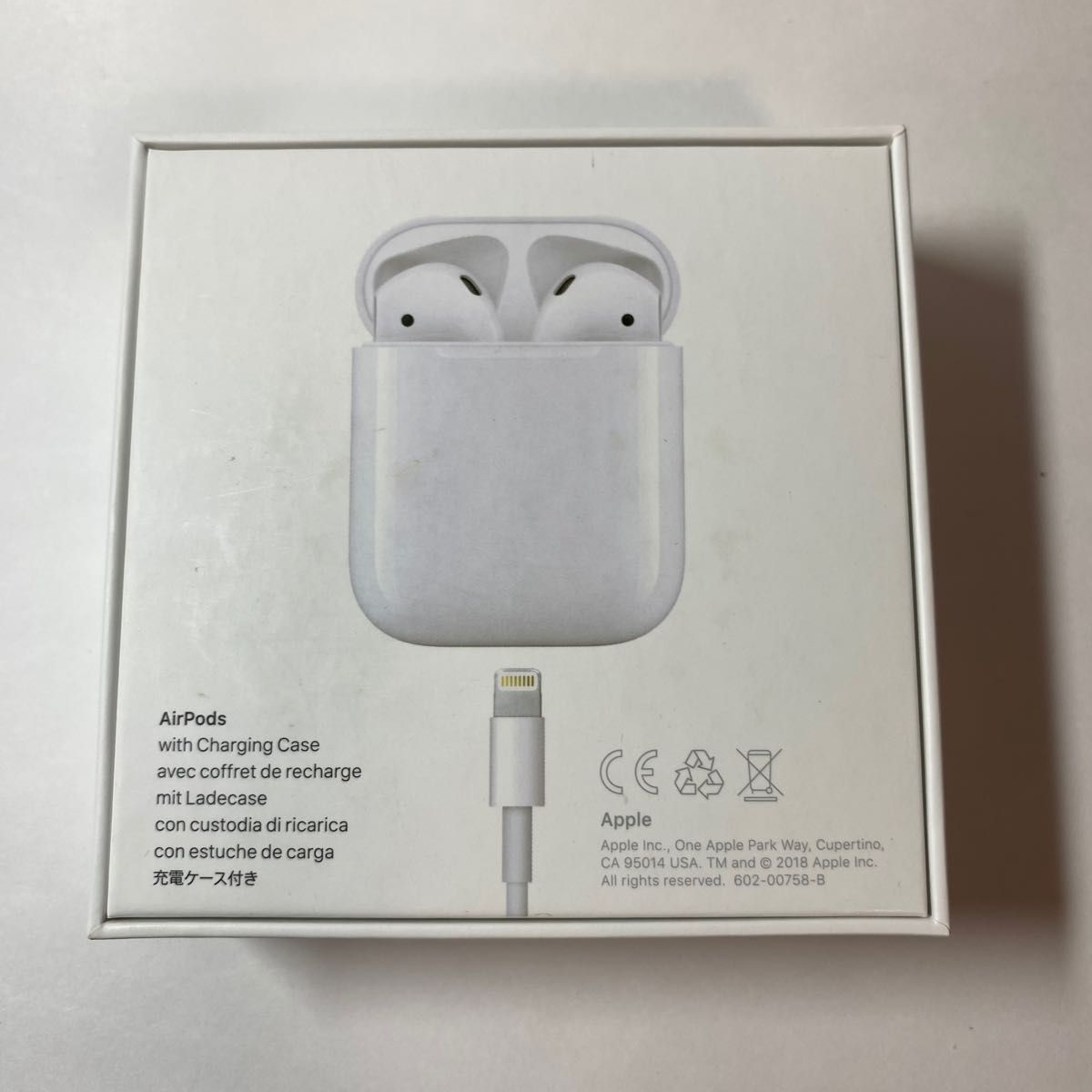 AirPods with Charging Case 箱のみ