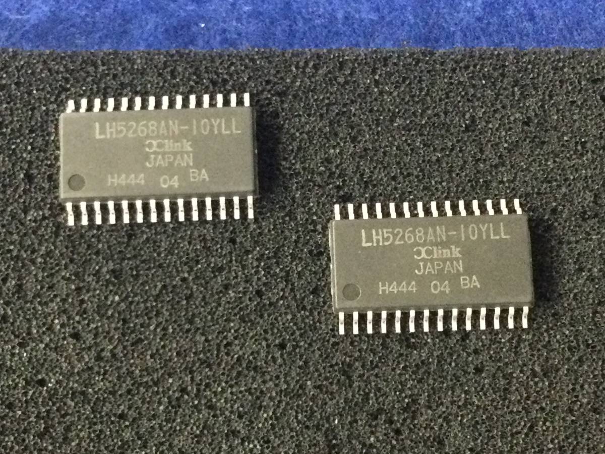 LH5268AN-10YLL【即決即送】シャープ CMOS 64K (8Kx8) スタティック RAM [AZT3-22-21/278709] Sharp CMOS 64K (8K x 8) Static RAM ２個_画像2