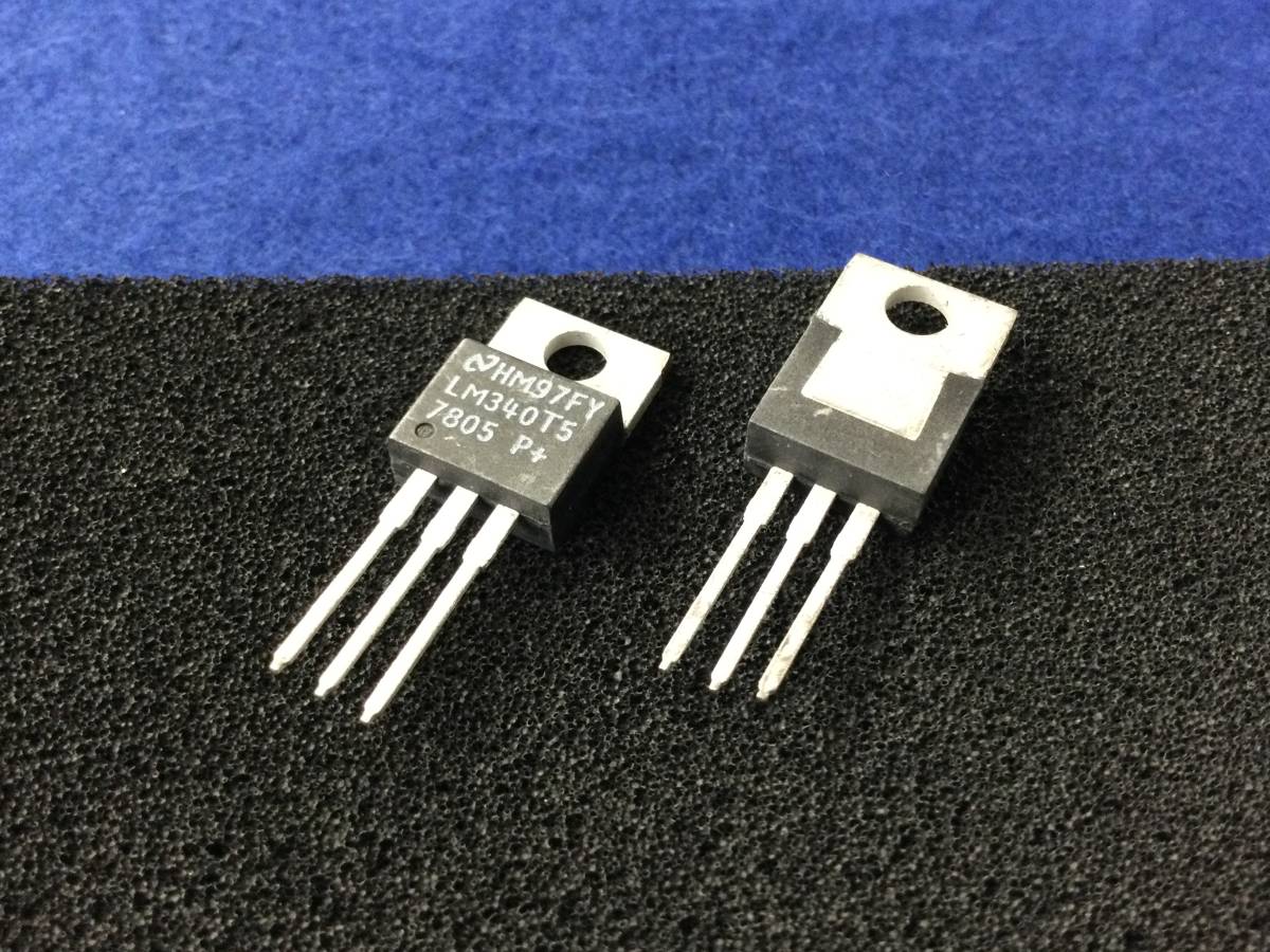 LM340T5【即決即送】ナショセミ　3端子レギュレター　 [AZ7-26-21/281359M] NS 3-Pin Voltage Regulator　５個_画像1