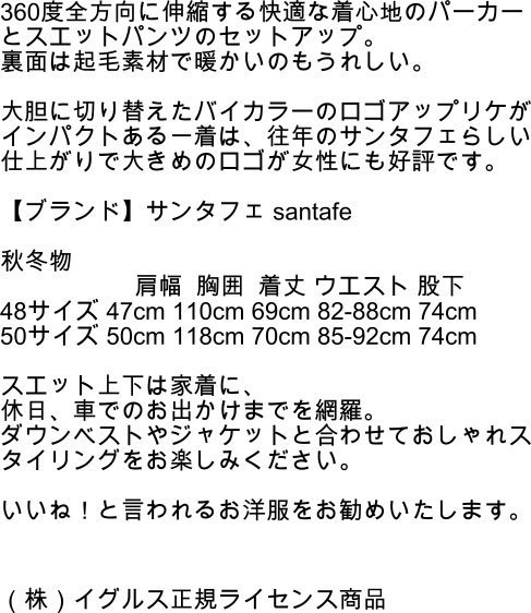 セットアップ 40代 30代 サンタフェ復活 1点物 メンズカジュアル 84803