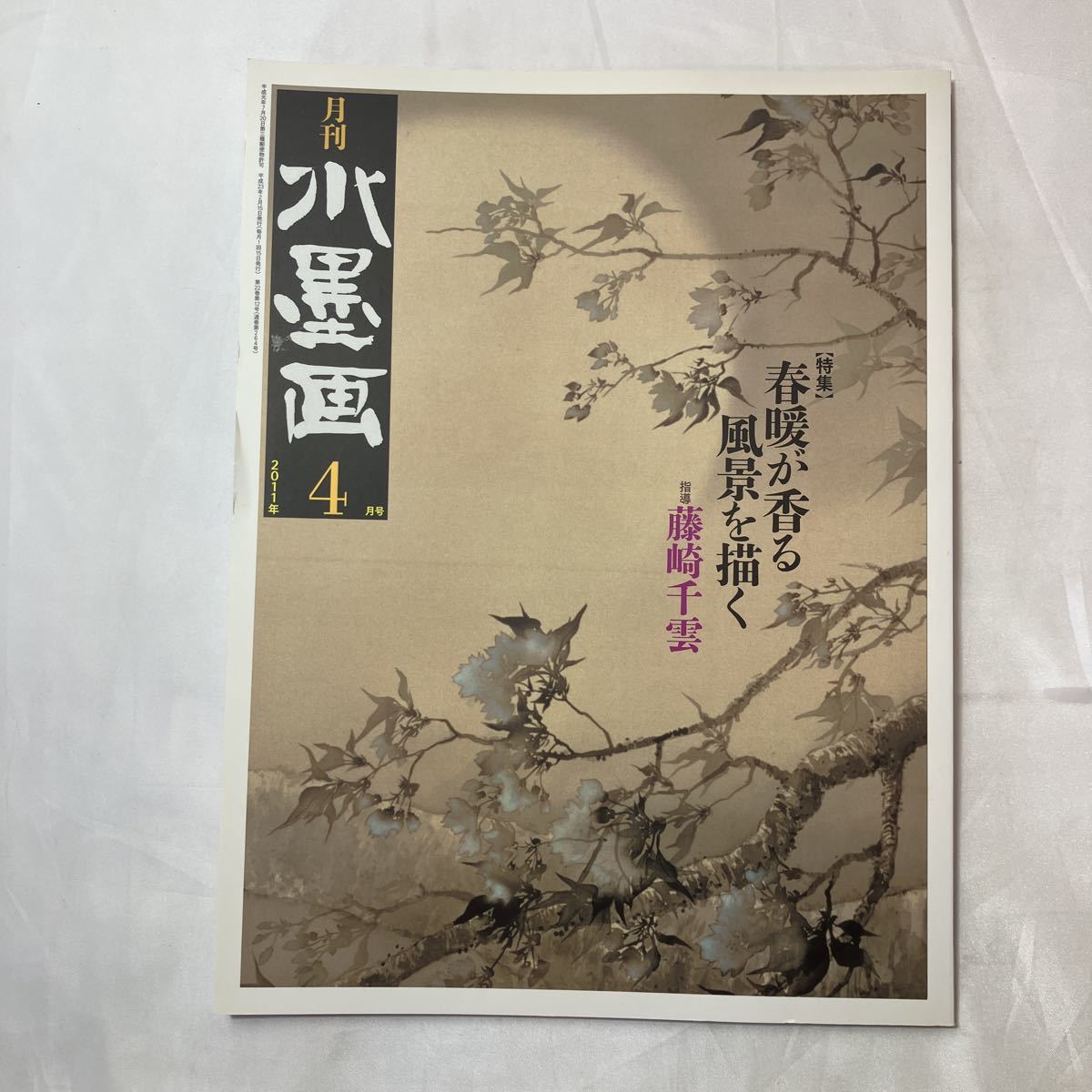 zaa-502 月刊水墨画2011年4月号 【特集】春暖が香る風景を描く zaa-502 月刊水墨画2011年4月号 【特集】春暖が香る風景を描く