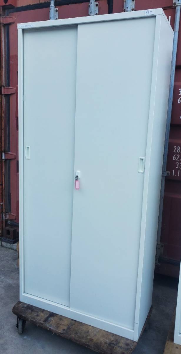 M2129-5 書庫 オフィス家具 鍵付き W880×D380×H1860㎜ スリム M2129-5 書庫 オフィス家具 鍵付き W880×D380×H1860㎜ スリム