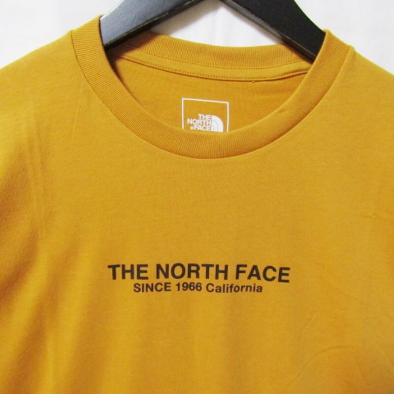 未使用 THE NORTH FACE ノースフェイス S/S 1966 California Tee NT32201A 半袖Tシャツ CY シトロンイエロー S タグ付き 27103666_画像3
