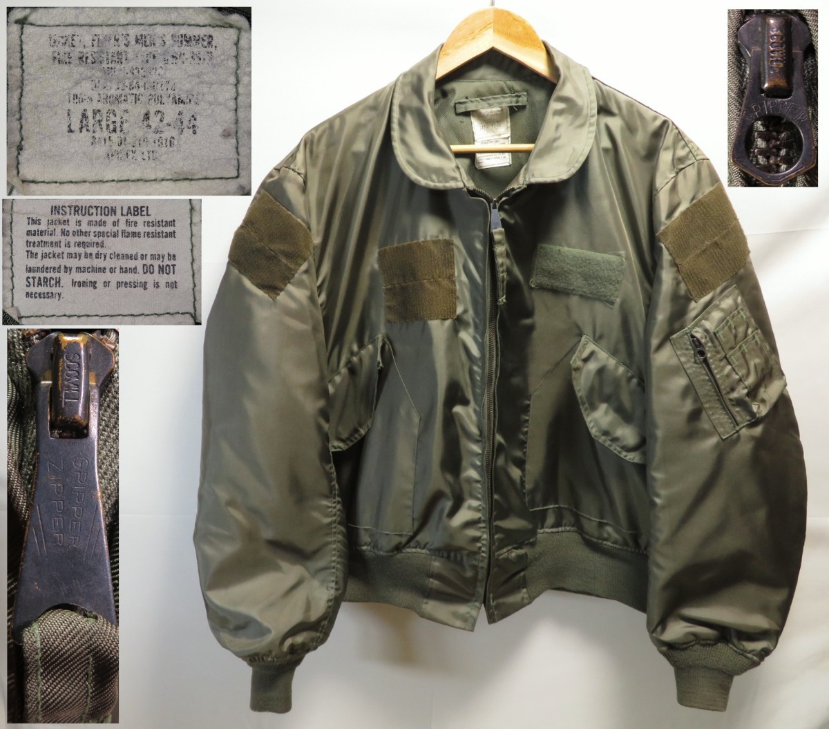 逆輸入 米軍実物☆LARGE(42-44)【AVIREX/アビレックス】ビンテージ