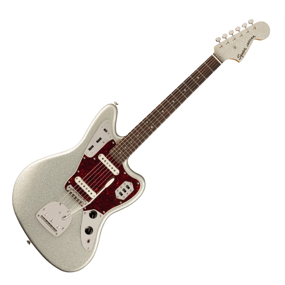 スクワイヤーギター Squier FSR Classic Vibe ´60s Jaguar LRL Silver Sparkle エレキギター