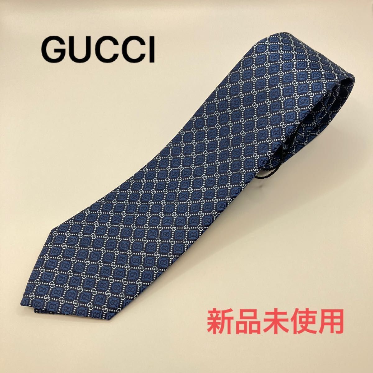 超美品✨GUCCI グッチ gg柄 ネクタイ(グッチロゴ) - ネクタイ