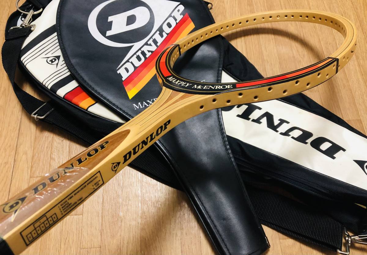 未使用 送料無料 DUNLOP MAXPLY McENROE ダンロップ マックスプライ