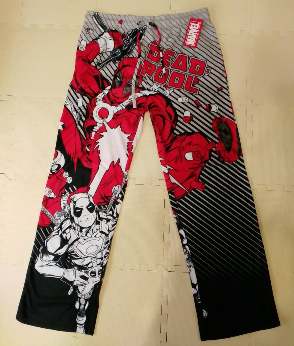 deadpool ルームパンツ　Mサイズ　（デッドプール マーベル marvel アメコミ デップー_画像1