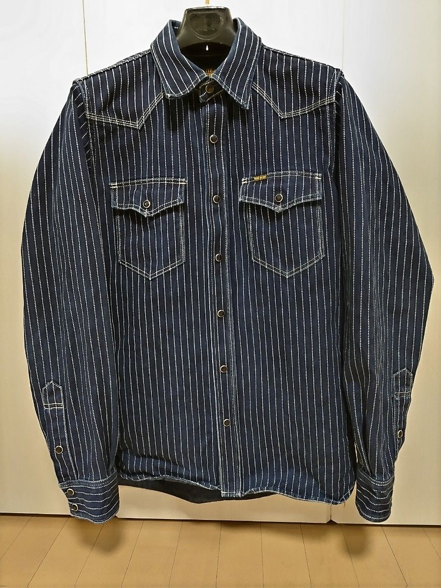 IRON HEART アイアンハート 12oz ウォバッシュ ウエスタンシャツ IRON HEART アイアンハート 12oz ウォバッシュ ウエスタンシャツ