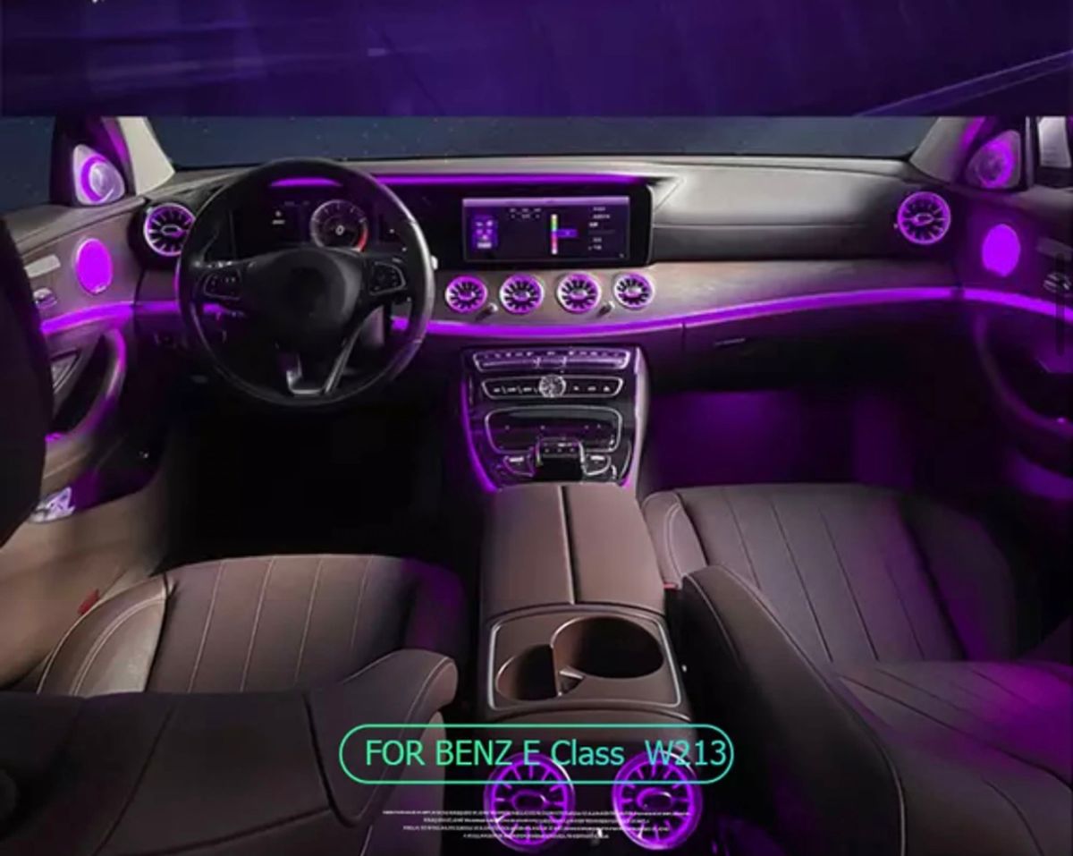 メルセデス ベンツ Eクラス w213 アンビエント ライト 送風口 Fr&Rr