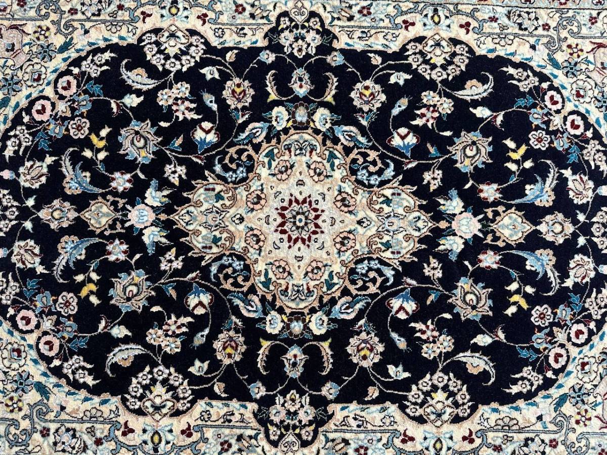158X100】イラン直輸入☆ナイン産ペルシャ絨毯・カーペット 158X100】イラン直輸入☆ナイン産ペルシャ絨毯・カーペット