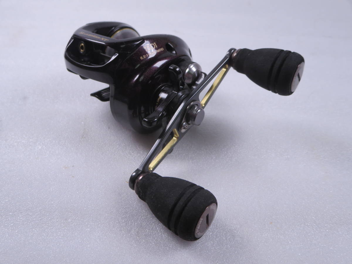 戰【日本製】 シマノ 09 スコーピオンXT 1501 レフト 左 SHIMANO scorpion Made in Japan 02382 ベイトリール （検 1000 1001 1500 0909