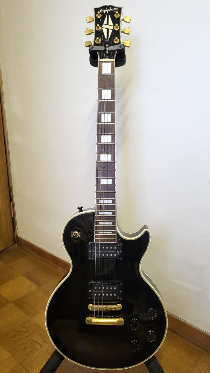 Yahoo!オークション - Epiphone レスポールカスタム 98年 Yahoo!オークション - Epiphone レスポールカスタム 98年