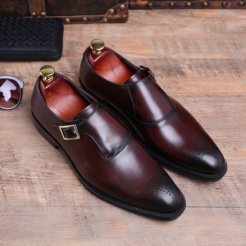 日本製 紳士靴 メンズビジネスシューズ レザー 牛革 本革 ヨーロピアン