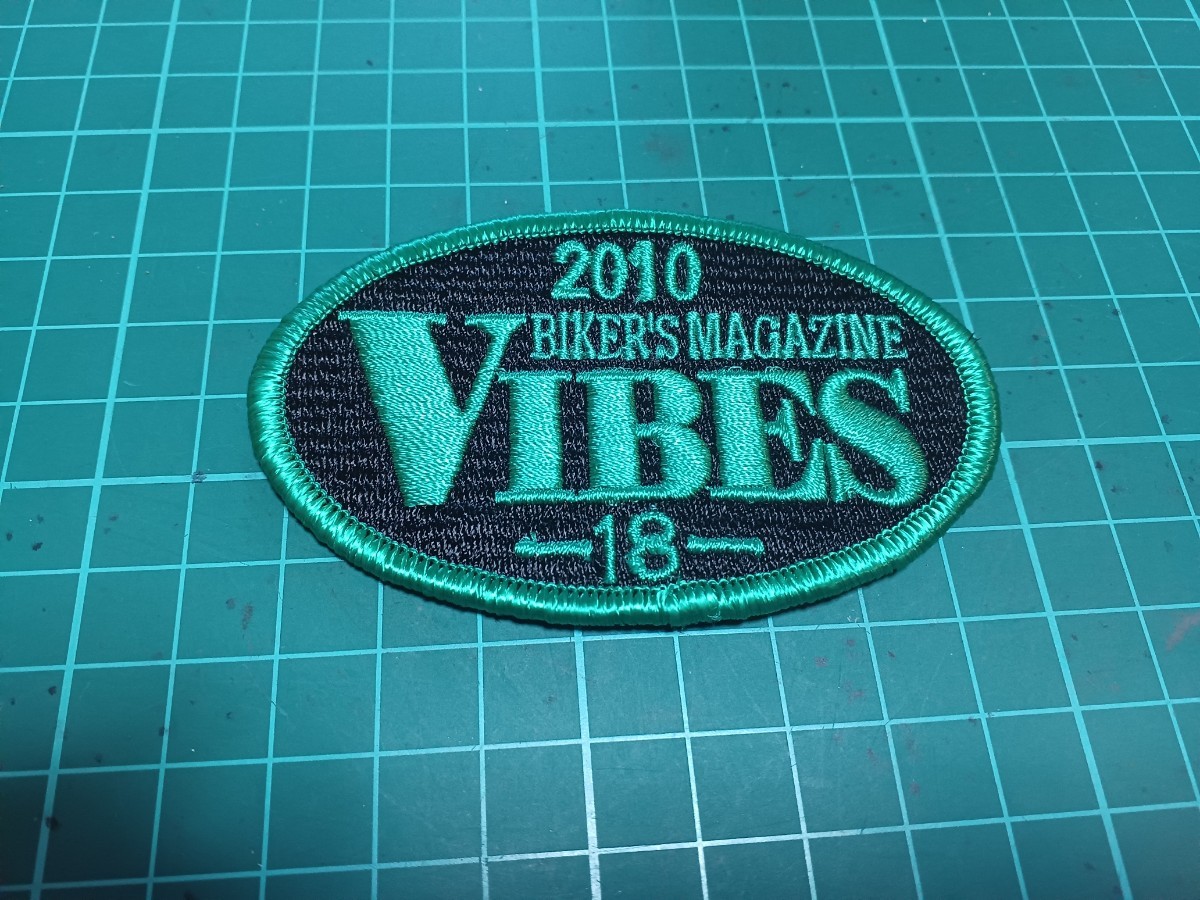 ■即決/送料無料■VIBES ハーレー バイブス ミーティング　MEETING ワッペン　2010年開催 バイブズ_画像1