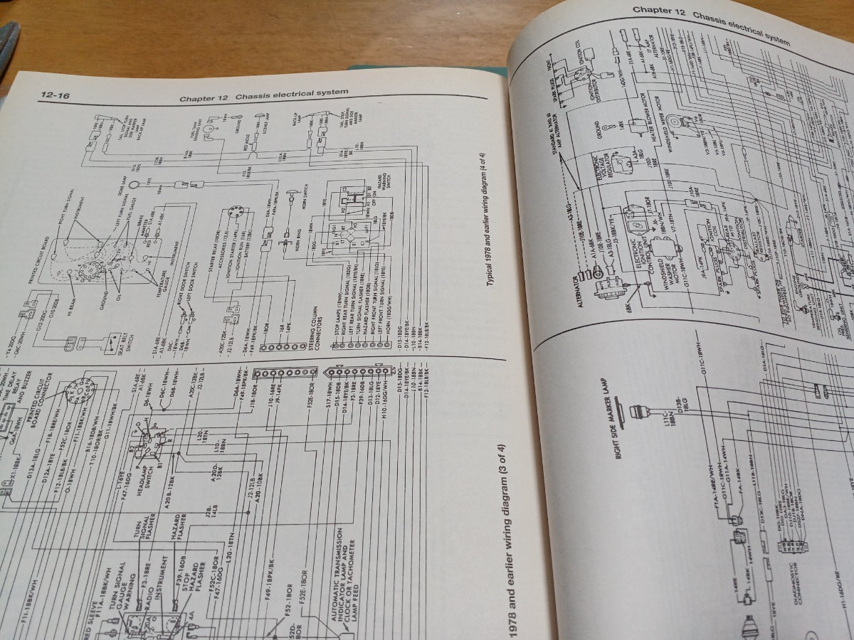 # wiring diagram attaching service book # partition nzHaynes Dodge full size pick up DODGE1974-1993 repair manual serial 6 cylinder &V6&V8/2WD&4WD Manual