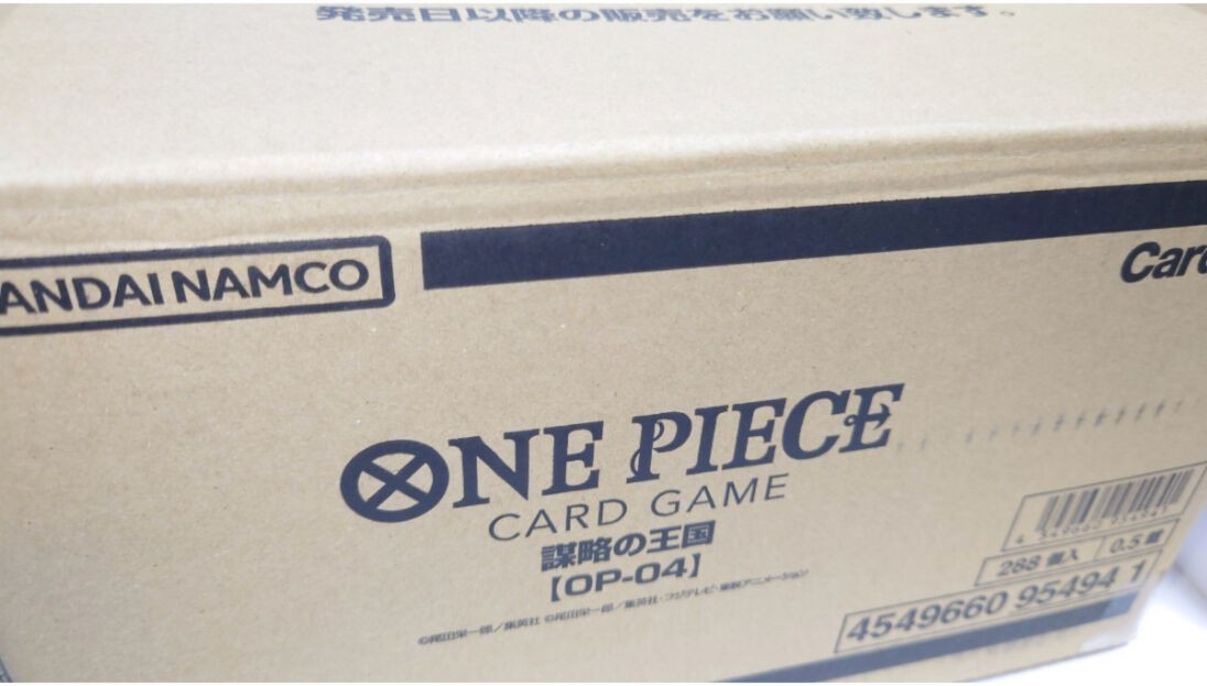 ONE PIECE ワンピース カードゲーム 謀略の王国 OP-04　1カートン　12BOX　未開封