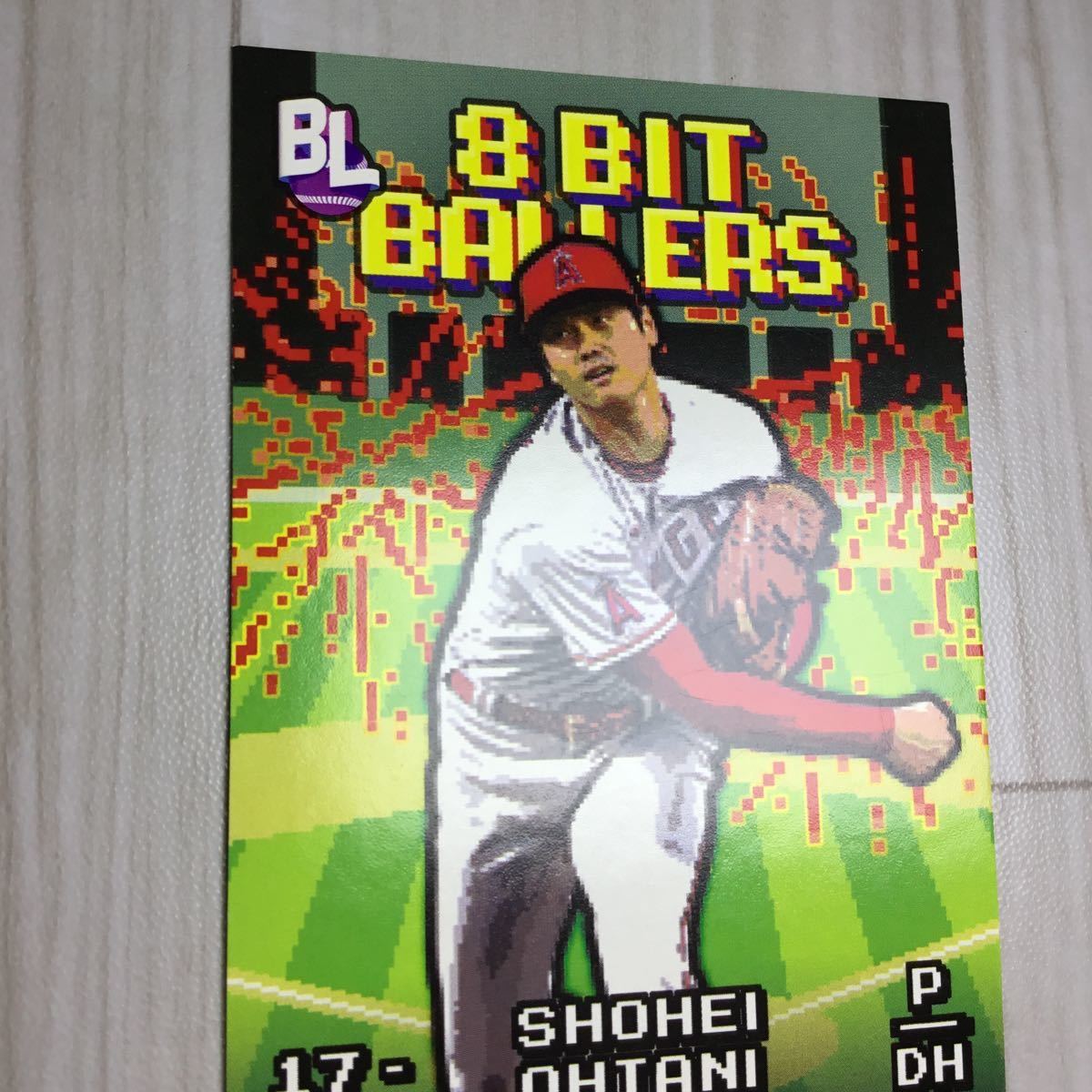 大谷翔平　topps #8B-3. 0744 MLB エンゼルス_画像8