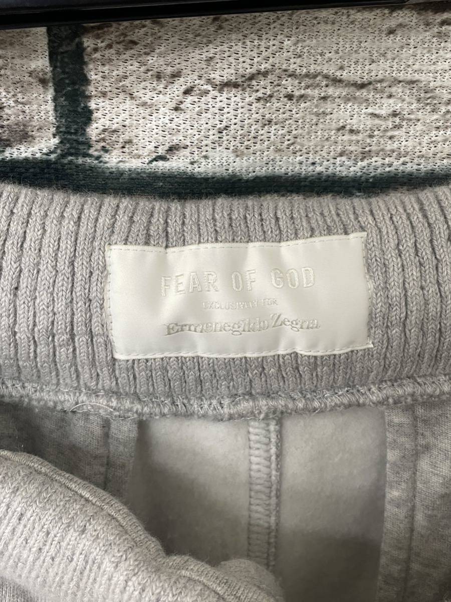 ★FEAR OF GOD× Ermenegildo Zegnaフィアオブゴッド×エルメネジルドゼニア★ 20AW ウエストストラップ スウェットジョガーパンツ