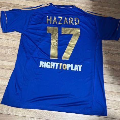 新品 チェルシーFC エデンアザール レプリカユニフォーム 17番 新品 チェルシーFC エデンアザール レプリカユニフォーム 17番