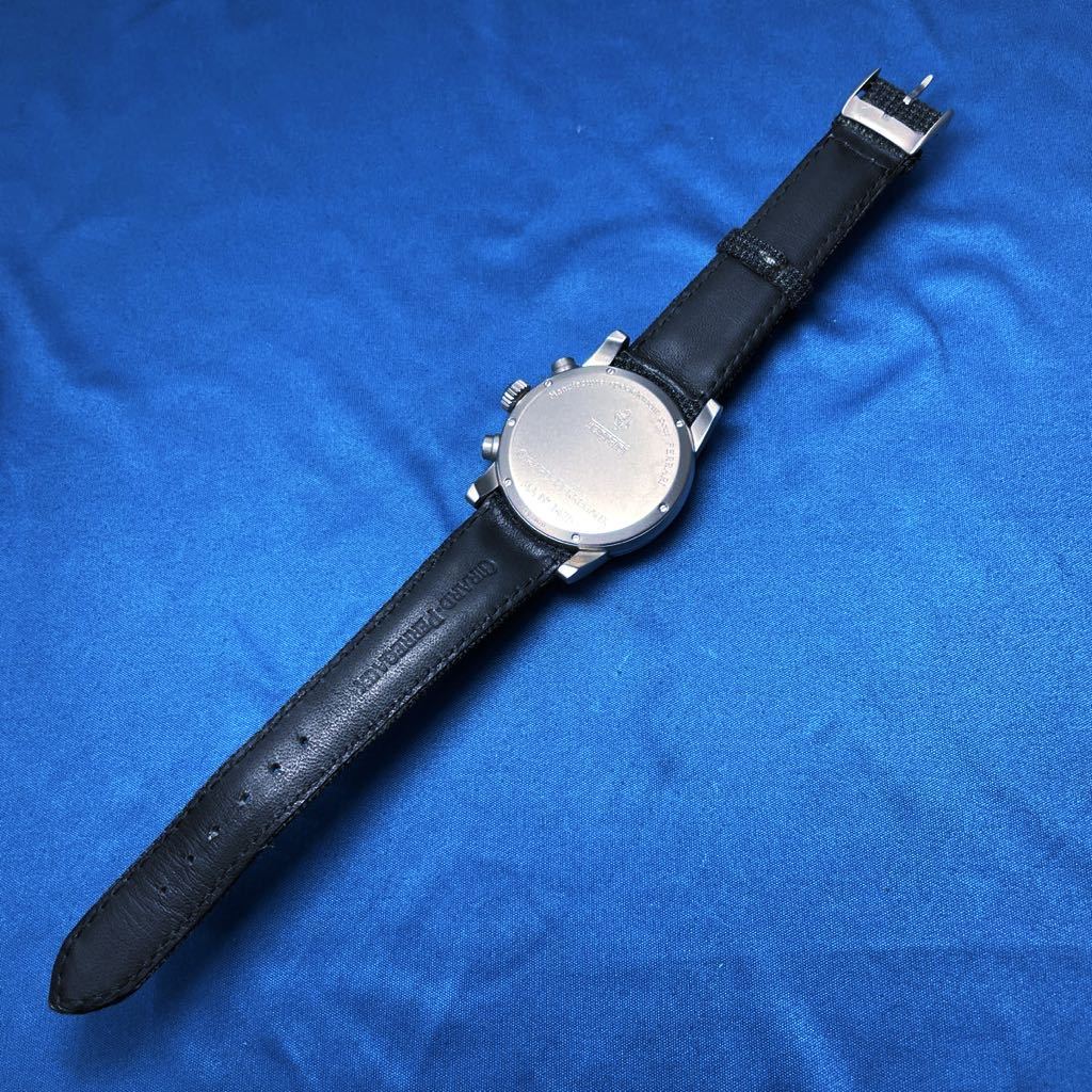 【希少稼働品】GIRARD PERREGAUX ジラールペルゴ フェラーリ コラボレーション クロノグラフ 自動巻き メンズ 腕時計