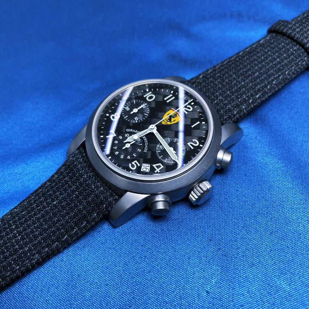 高価値セリー 【希少稼働品】GIRARD PERREGAUX 腕時計 メンズ 自動巻き