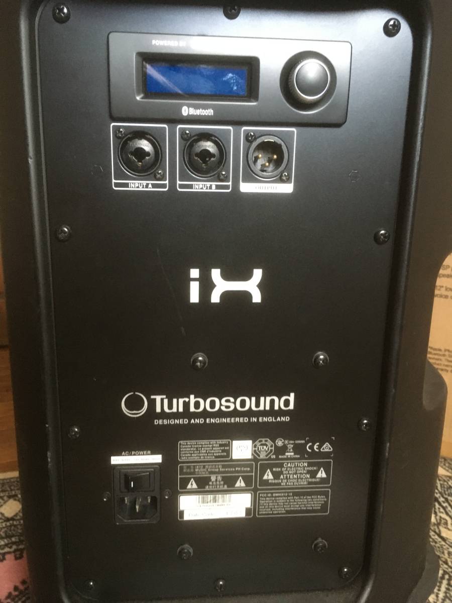 Turbosound ix12 ターボサウンド アクティブスピーカー(パワード